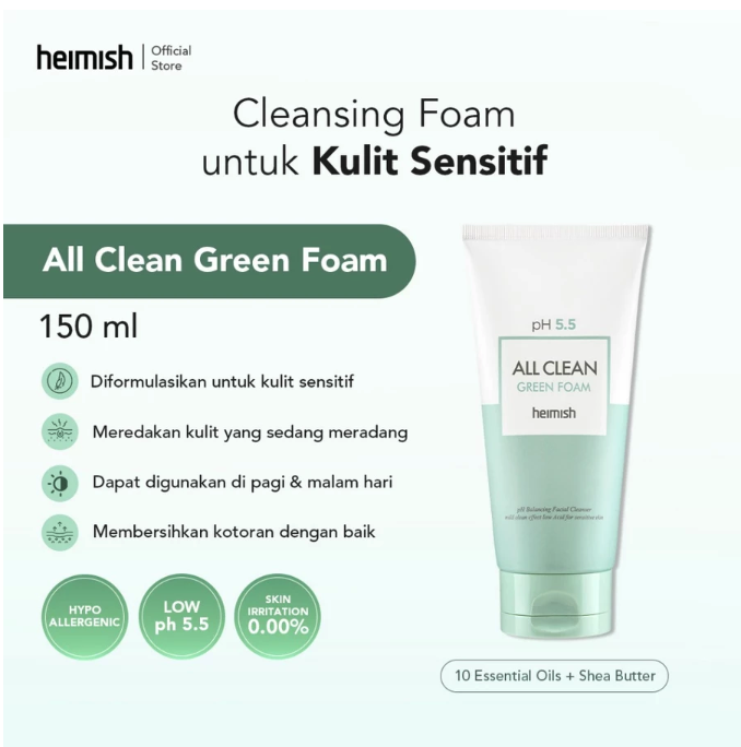 Oneand Heimish All Clean Green Foam
