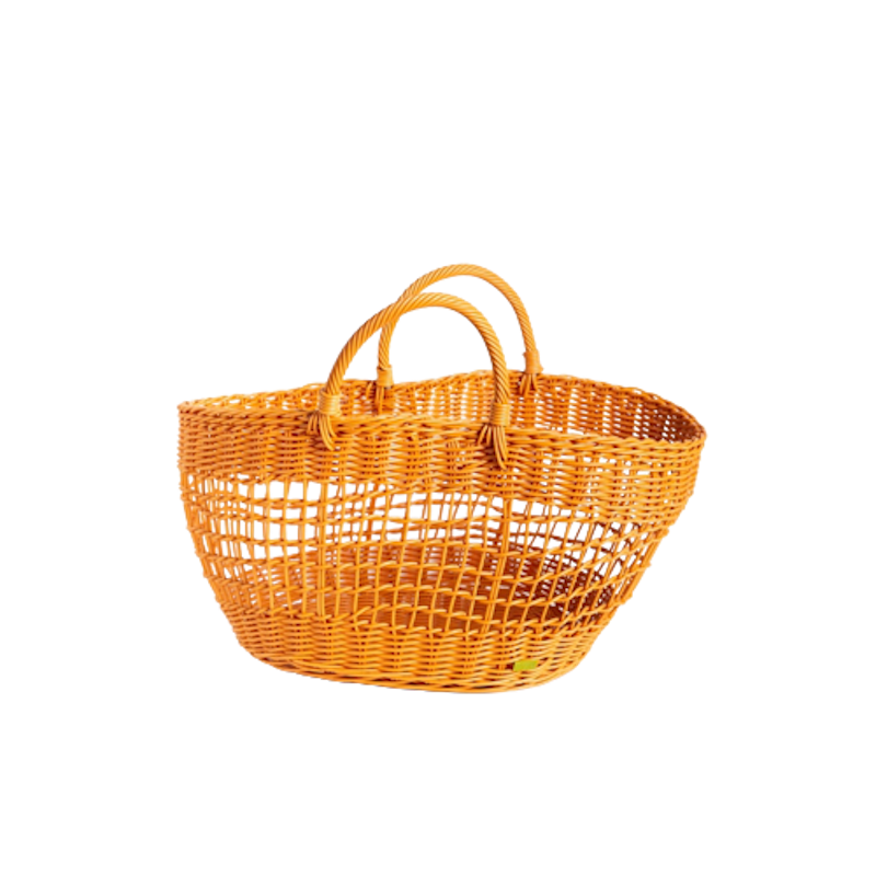 Oval Handwoven Market Tote 1