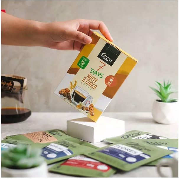 Otten Coffee Indonesia Otten Coffee 7 Days Single Origin Drip Coffee - Nutty and Choco