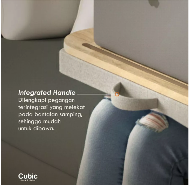 Cubic Home & Living  Cubic Meja Pangku Laptop YAGI LT 48