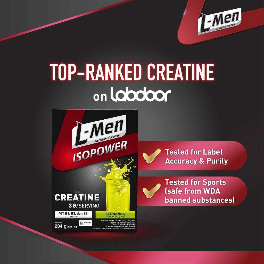 Nutrifood L-Men Isopower Creatine Stargizing