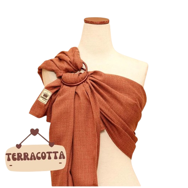 Zafbaby Ring Sling Linen Basic 1