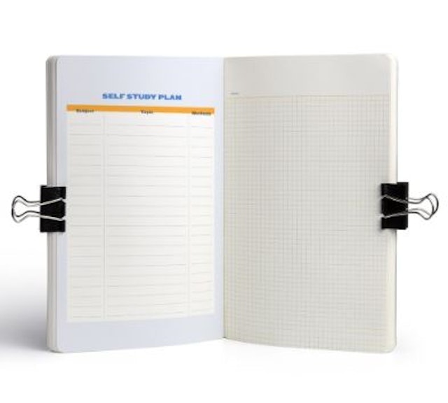 Papermark A5 Yellow ‘Study Planner’