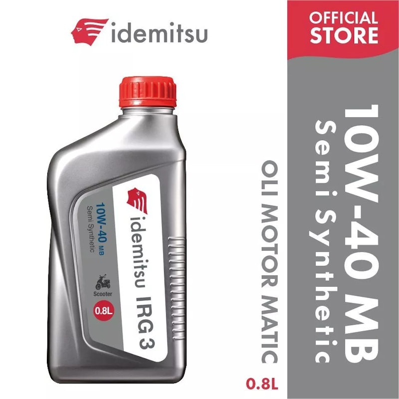 IDEMITSU IRG3 10W-40 MB Synthetic Motorcycle Matic Oil 2