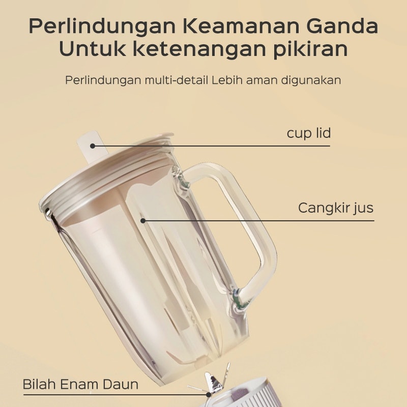 Han River Blender Premium 2-in-1 5