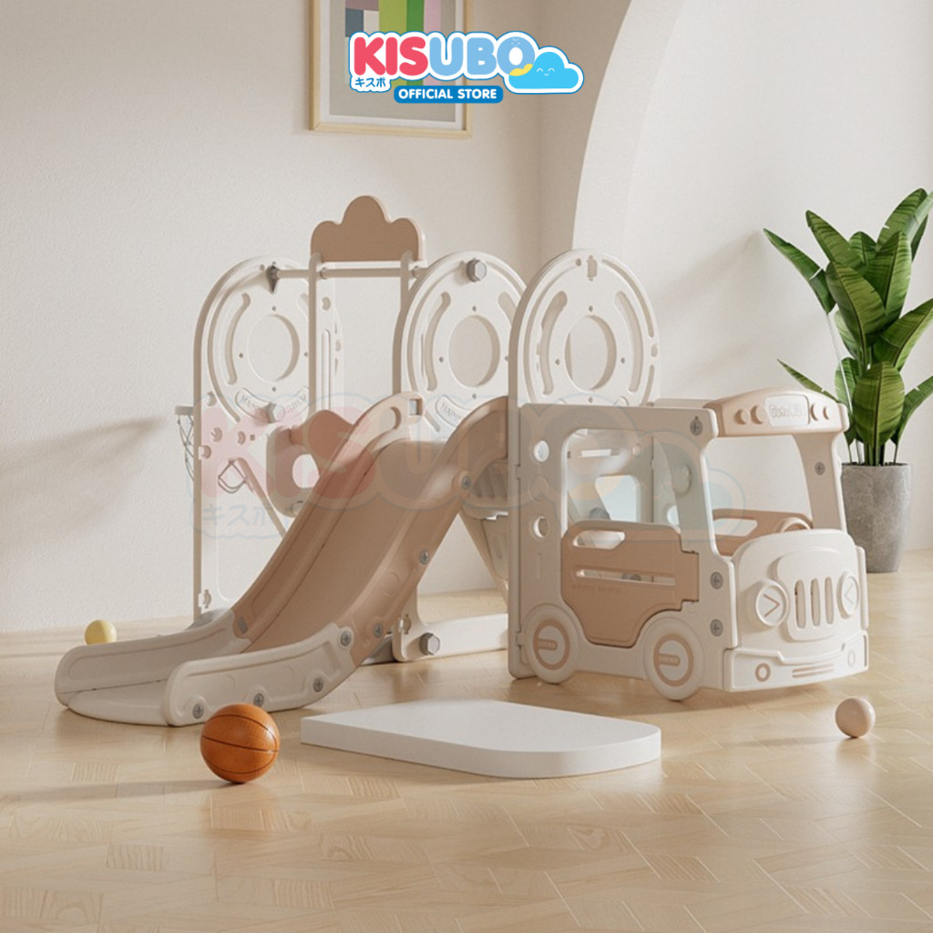 Visi Ragam Trigatra KISUBO Kids Playground 4in1 White Grey 048