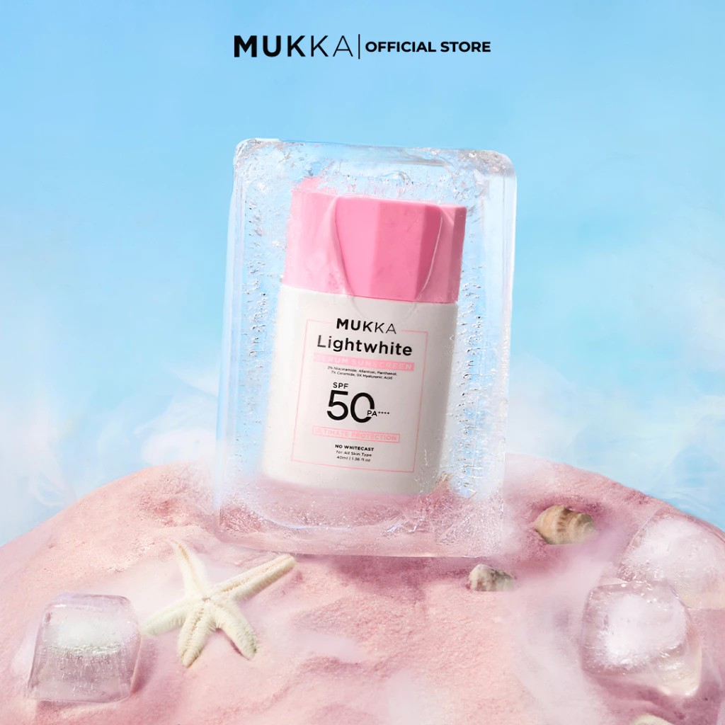 Mukka Cosmetics MUKKA LightWhite Serum Sunscreen SPF 50 PA++++