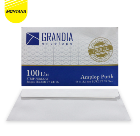 MONTANA Amplop Putih 104
