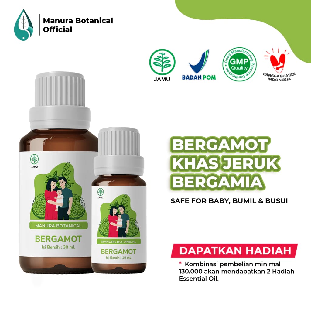 Manura Botanical  Manura Botanical Bergamot Oil 