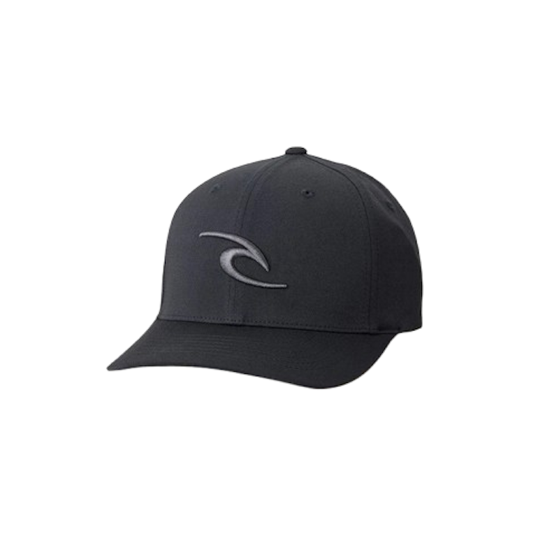 Rip Curl Men Tepan 2.0 Flexfit Cap Black 1