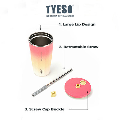 TYESO Vacuum Insulated Tumblers  TS-8848