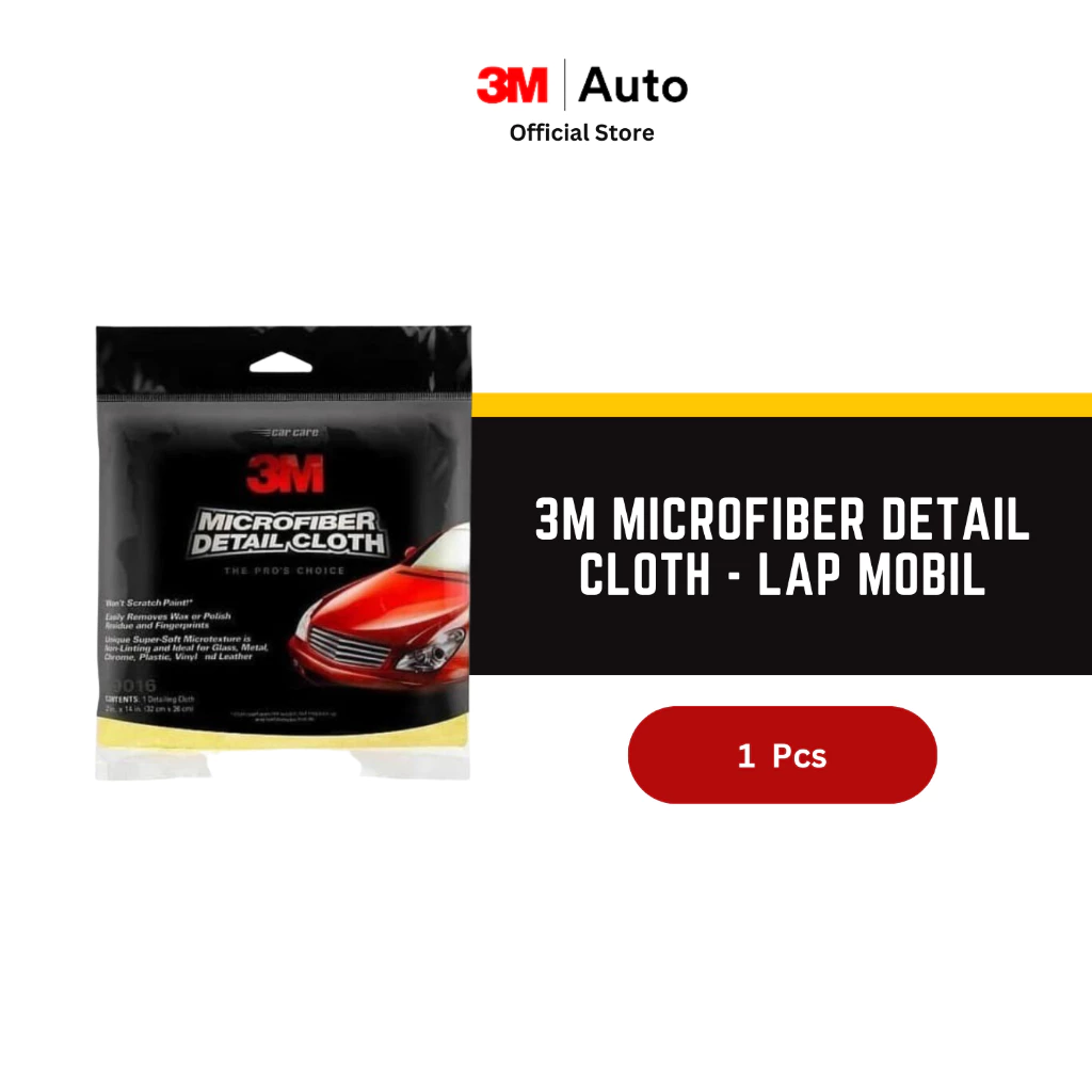  3M Microfiber Detail Cloth  39016 