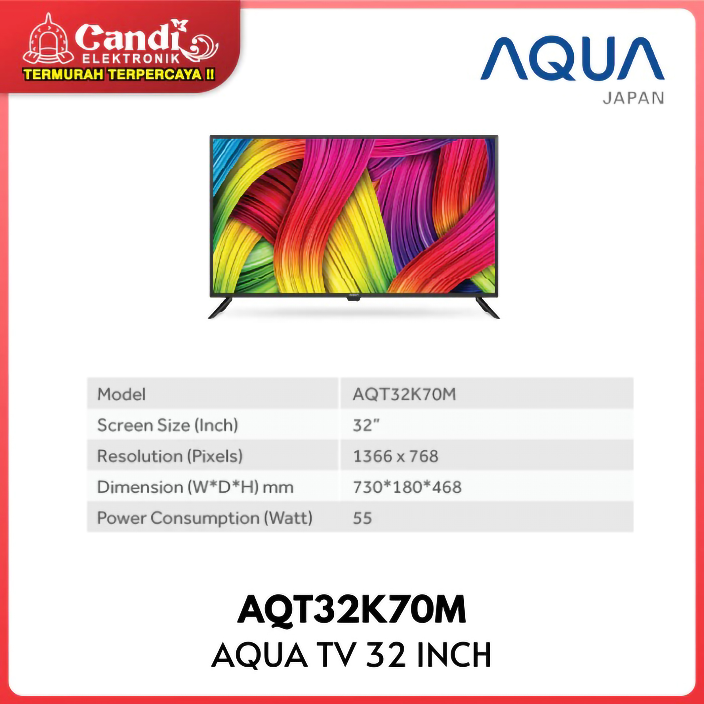 AQUA Elektronik TV AQUA Digital  AQT32K70M