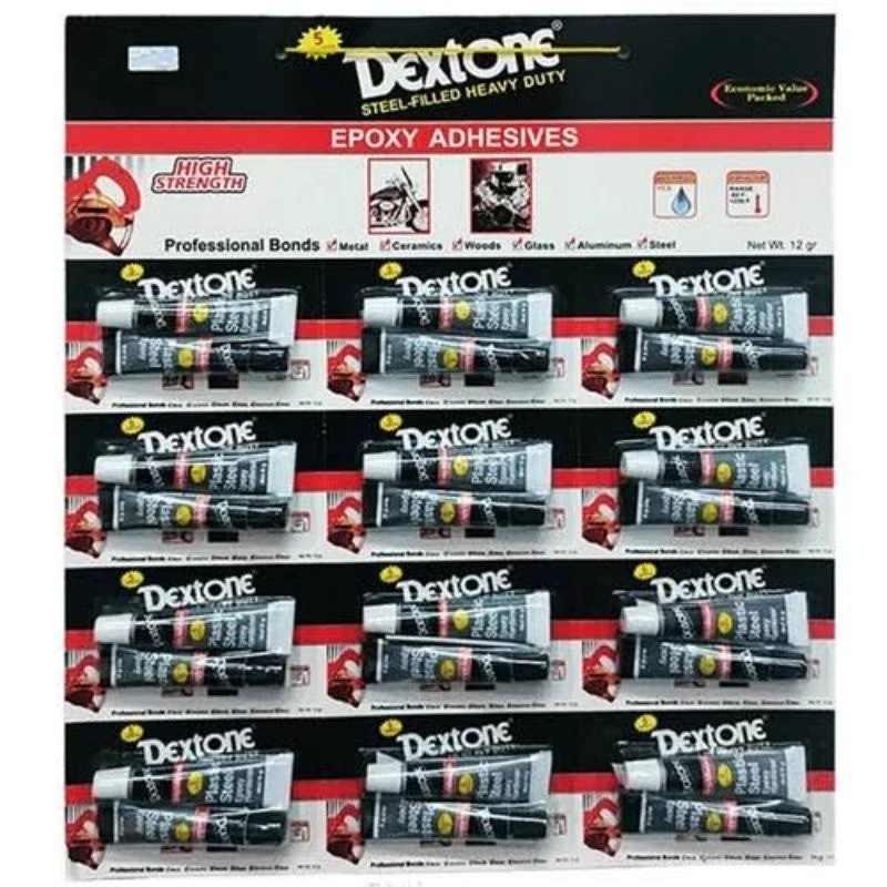 Dextone Epoxy Adhesives Plastic Steel 3