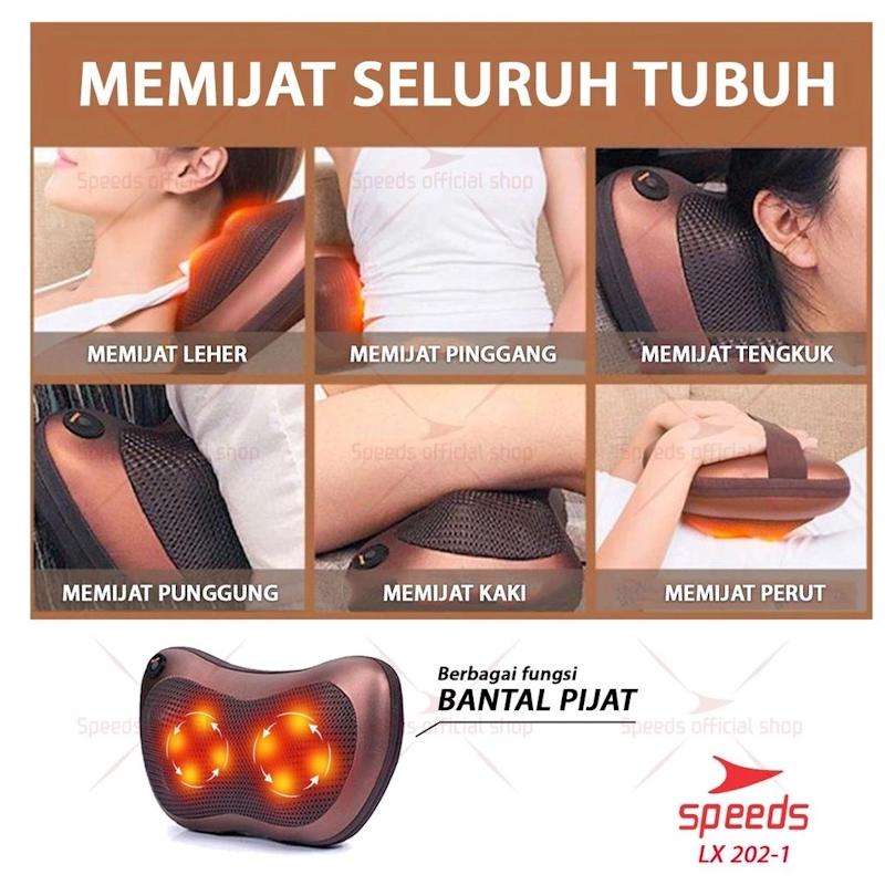 Speeds Bantal Pijat Portable 3