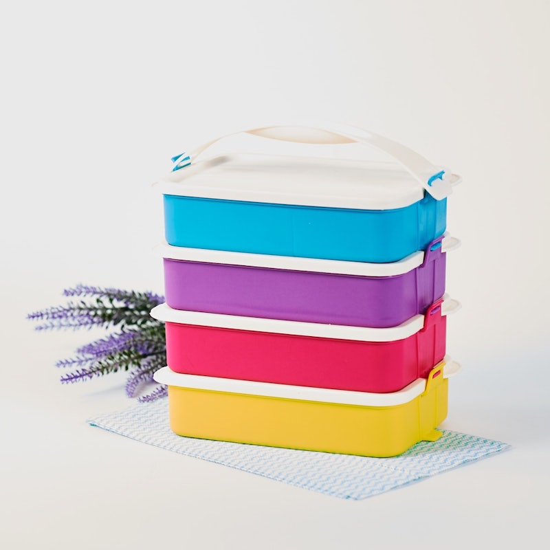 CPM Lunch Box Rantang Deluxe 4 Susun-Dania 5