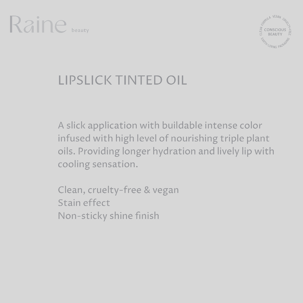Raine Beauty Lipslick Tinted Oil