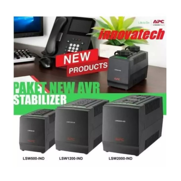 Schneider Electric APC Stabilizer Stavolt AVR LSW1200-IND