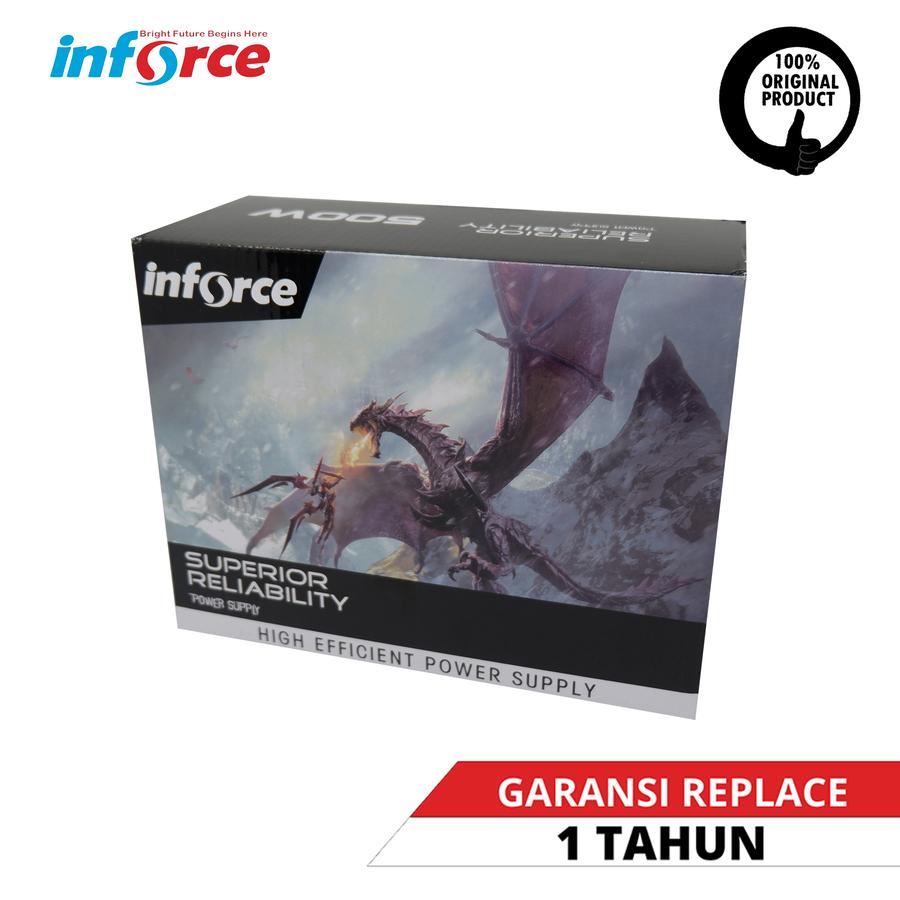  Inforce Power Supply Superior 500 Watt 