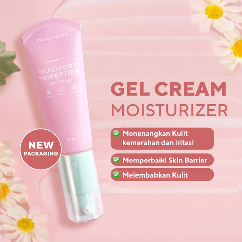 True to Skin Mugwort Tripeptide Gel Cream 2