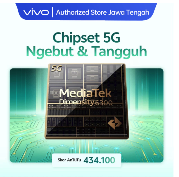 Vivo Mobile Indonesia vivo Y19s GT 5G (8/256GB)