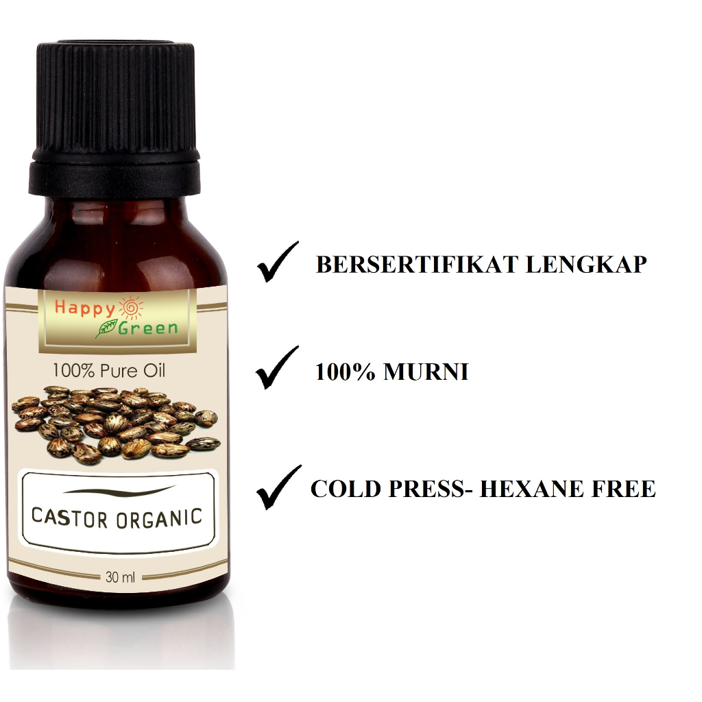 Happy Green Castor Oil Organic