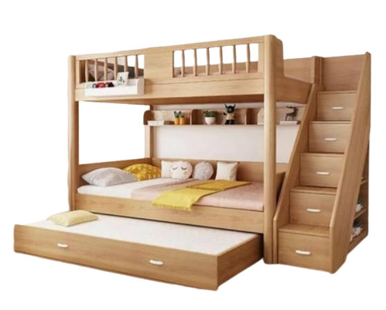 10 Rekomendasi Tempat Tidur Tingkat Kayu Terbaik  4