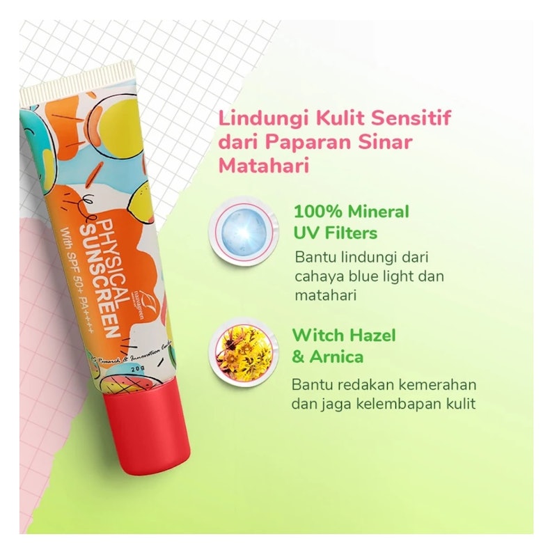 Naavagreen Physical Sunscreen with SPF 50+ PA++++ 3