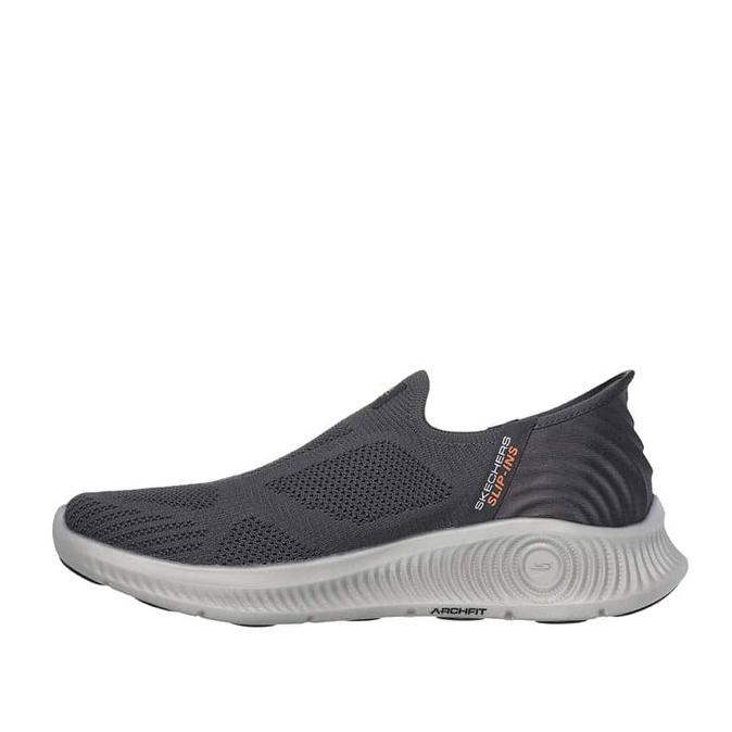Skechers USA Skechers Slip-Ins GO WALK Anywhere Men's Walking Shoes Charcoal