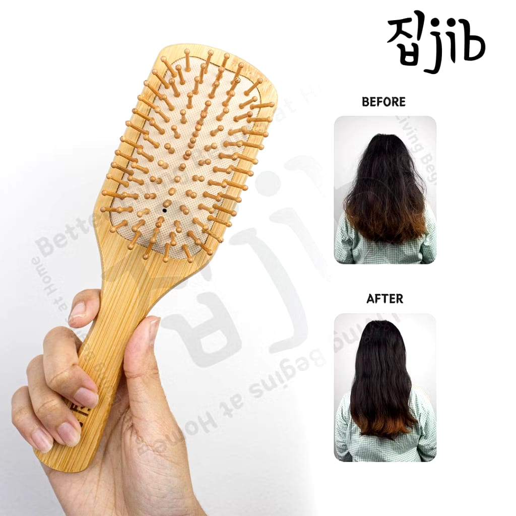  JIB Premium Hairbrush Square