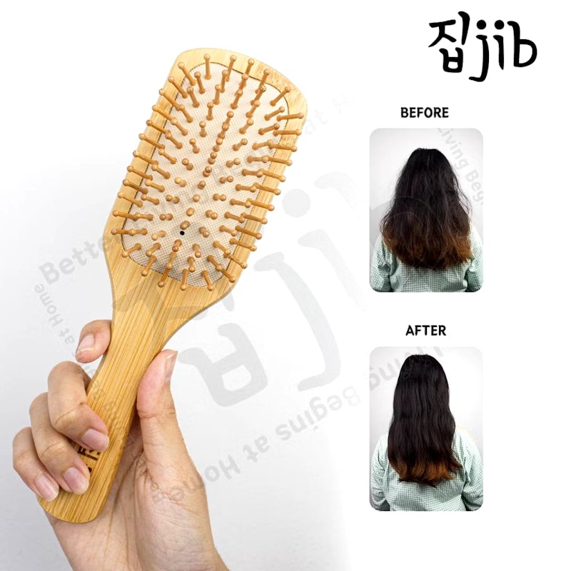 JIB Premium Hairbrush Square 3
