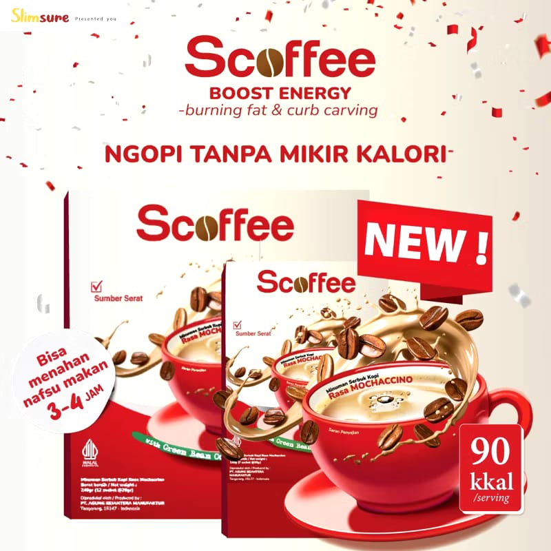 Makmur Indo Tunggal Scoffee Minuman Serbuk Kopi Rasa Mochaccino