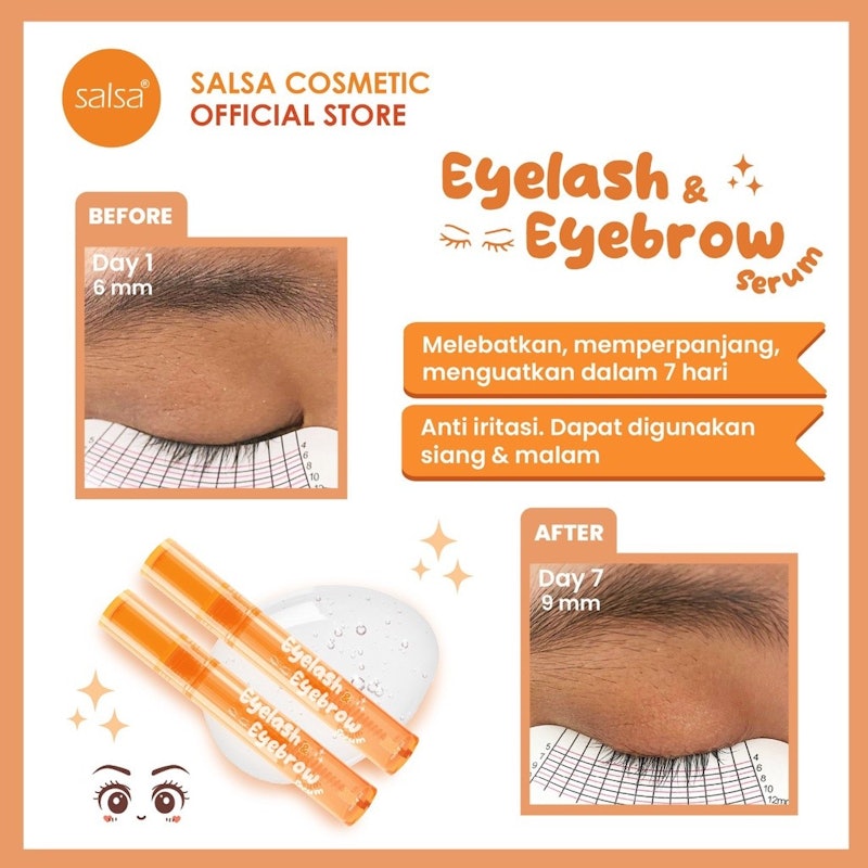 Salsa Eyelash & Eyebrow Serum 4