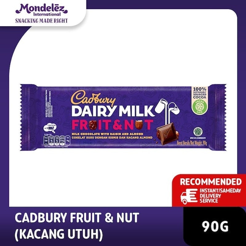 Cadbury Dairy Milk Fruit & Nut 3