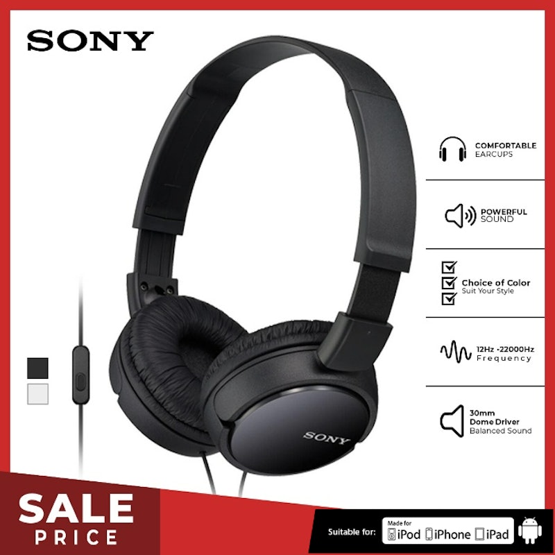 Sony ZX110 Headphones 4