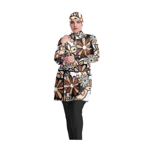 Speeds Baju Renang Wanita Muslim Jumbo  ｜ 1001