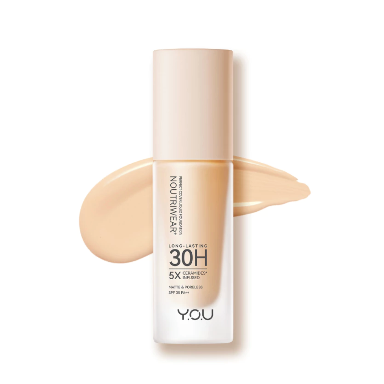 NoutriWear+ Perfect Cover Liquid Foundation C304 Pink Nude  1
