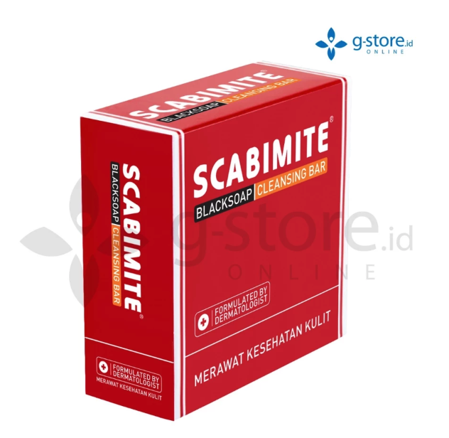 Galenium Pharmasia Laboratories Scabimite  Blacksoap Cleansing Bar