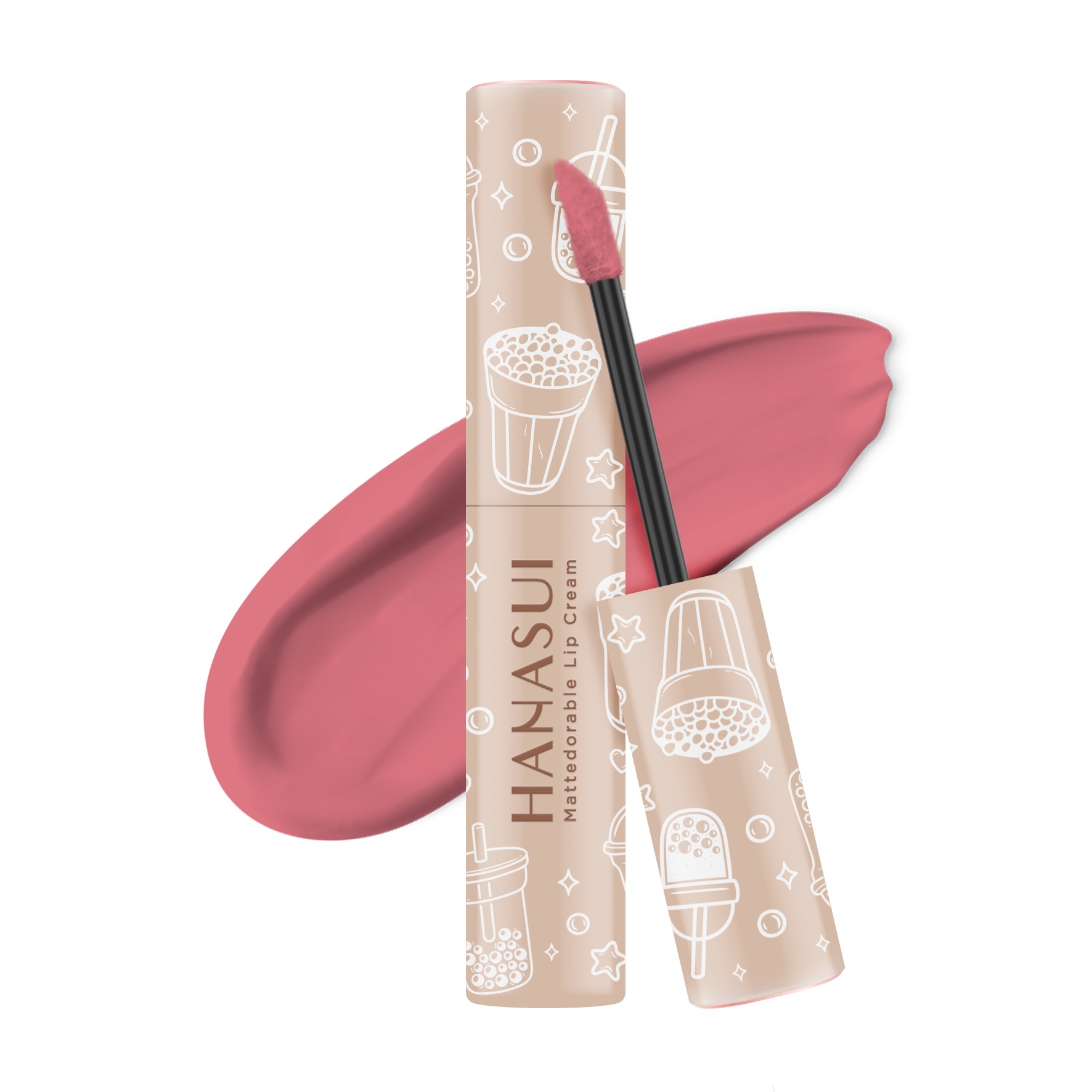 Mattedorable Lip Cream Boba Edition 4