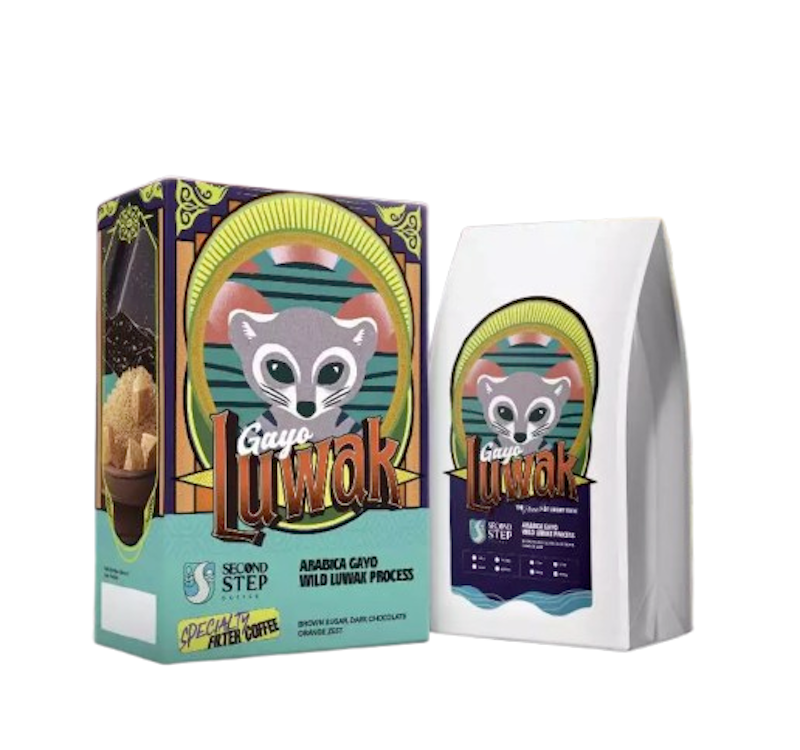 Second Step Coffee Gayo Luwak Specialty Filter Coffee 1