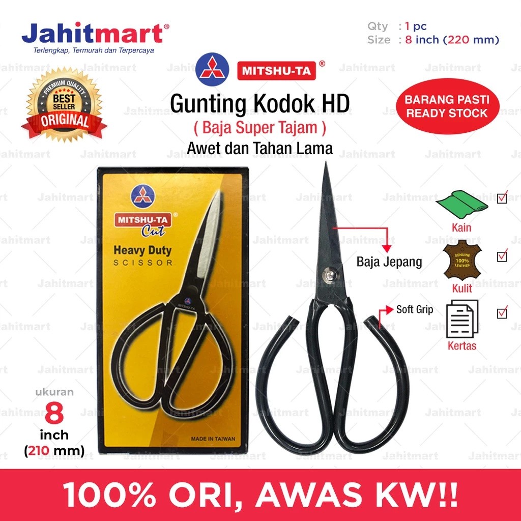  Mitshu-Ta Gunting Kodok Heavy Duty