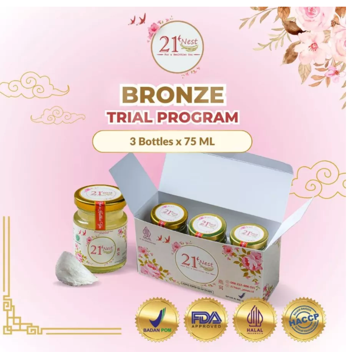 Mandiri Abadi Permai  21Nest Bird's Nest Red Korean Ginseng Less Sugar