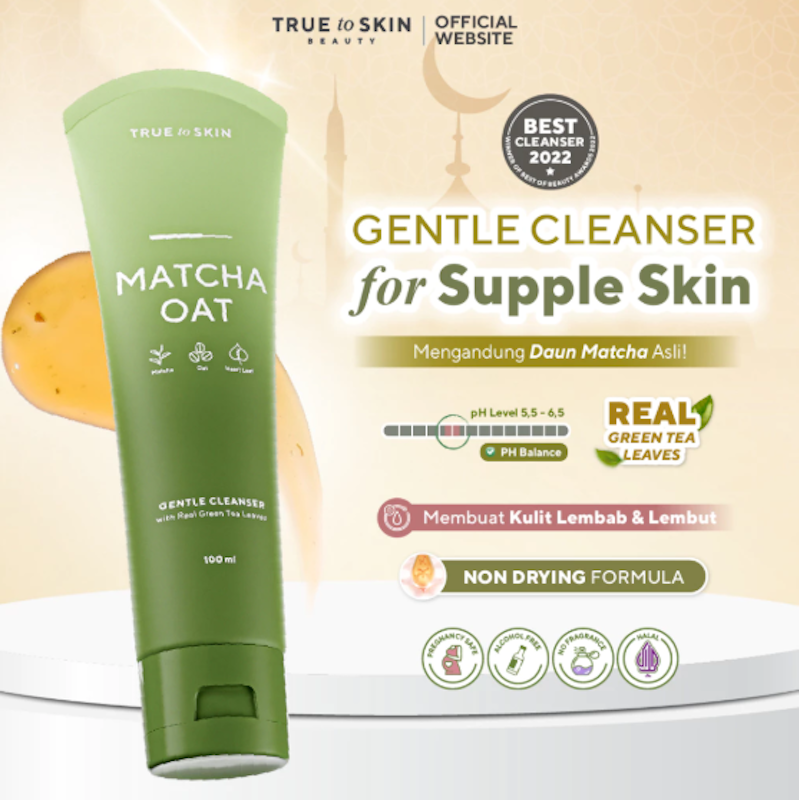 True to Skin Matcha Oat Gentle Cleanser