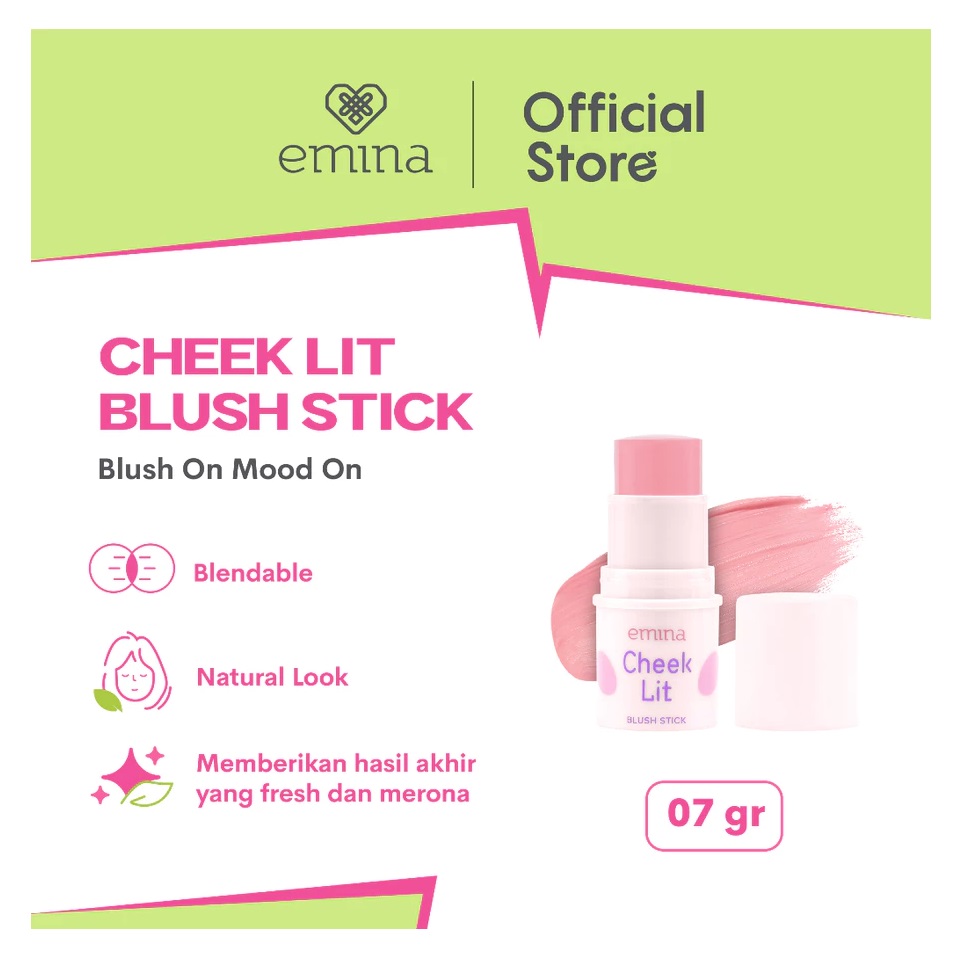 Cheek Lit Blush Stick Peach 3