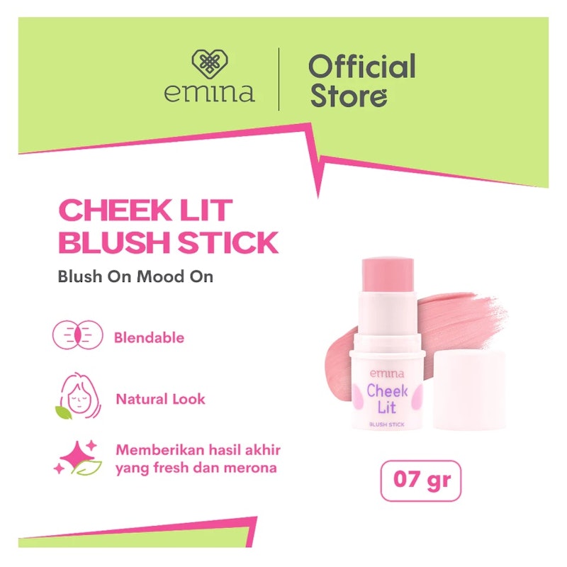 Cheek Lit Blush Stick Peach 3