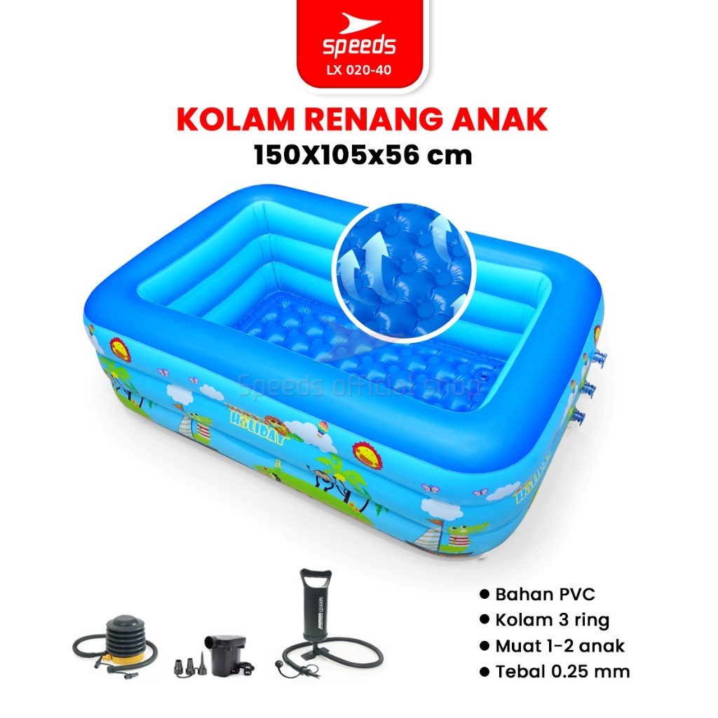  Speeds Kolam Renang Anak Motif 2 Ring 020-40