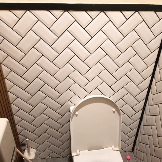 MULIA Ceramics Glossy Bevel White S7G7A-001904SG