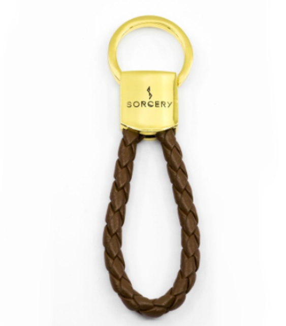 Twist Keychain Head with Genuine Lambskin  3