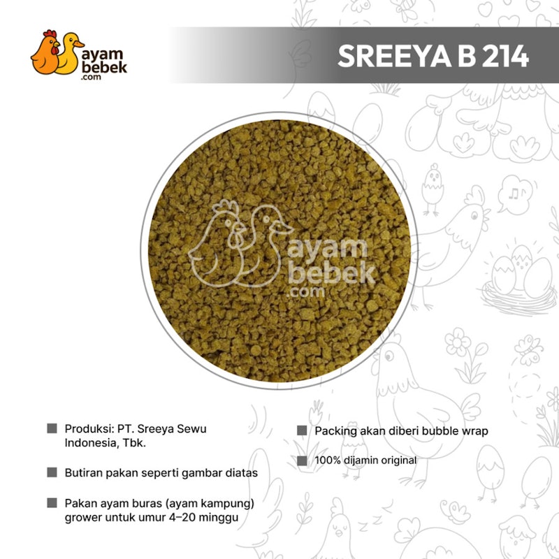 Sreeya Pakan Ayam Buras 3