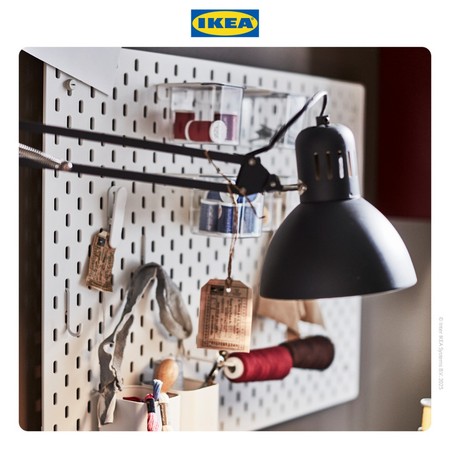 Rumah Mebel Nusantara IKEA Tertial Lampu Meja Kerja
